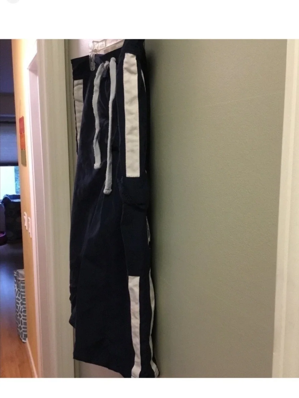 Men’s MLB Genuine Merchandise Swim Trunks Navy Blue Size XXL Detroit Tigers